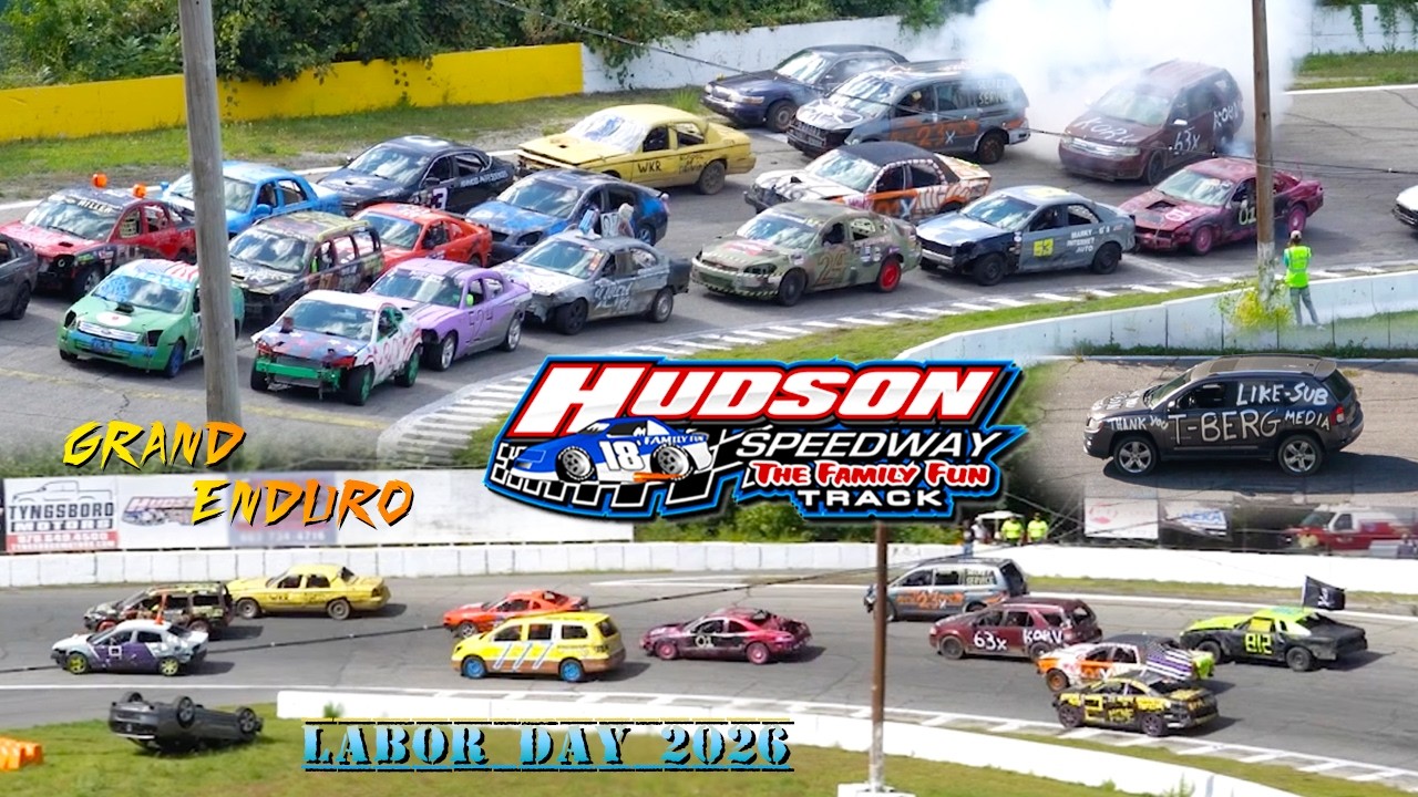 Enduro & Grand Enduro at Hudson Speedway Labor Day 2026