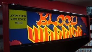 Kaneco Blood Warrior Arcade Game - Strange Street Fighter/Mortal Kombat Mashup from the mid 90's