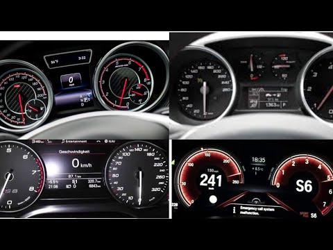 TOP 15 (0-200 km/h) Diesel Cars Acceleration