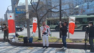 2026.03.29-[演説]-浜田聡 日本自由党 京都府知事選挙 京都タワー前