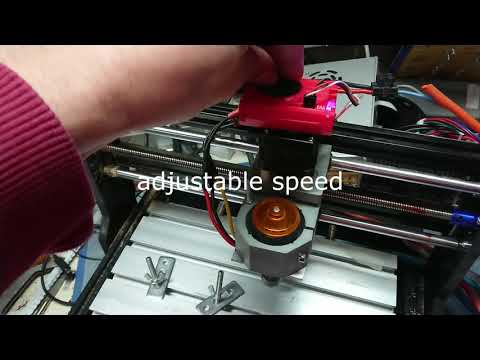 DIY CNC 3018 pro brushless spindle upgrade