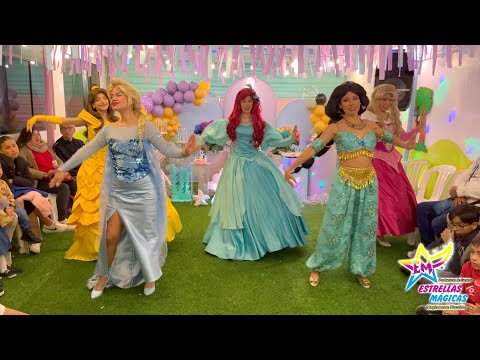 Show Infantil Princesas Disney (Parte 02) con Estrellas Mágicas - Mágicamente Divertido!!!