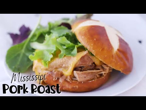 Crockpot Mississippi Pork Roast {Tender And Juicy Pork...