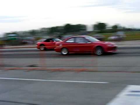 Honda Civic Turbo 1/4 9.77 vs. Dodge Viper