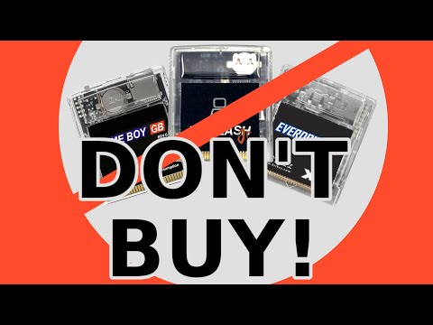 Don't buy a GameBoy flash cart!