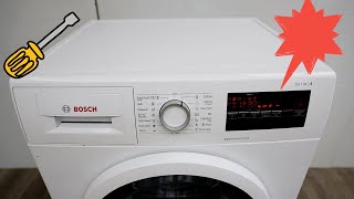 Bosch Washing Machine Buttons not Working Fix