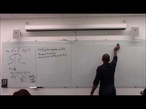 Math 1203-R04 Lecture 15 - More Implicit Differentiation