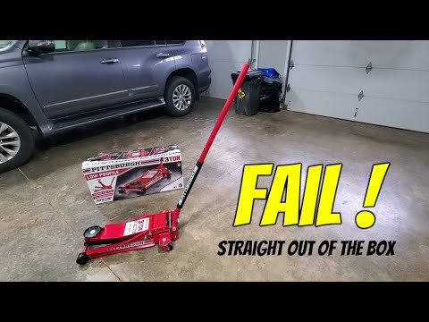 Harbor Freight - PITTSBURGH 3 Ton Floor Jack