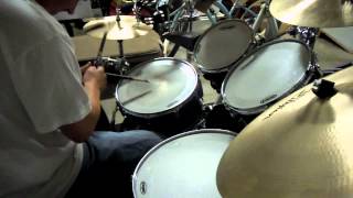 Main drum groove for James Brown song "I Got The Feeling"