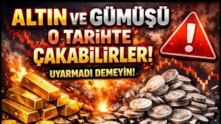Altın ve Gümüşü O Tarihte Aşağı Çakabilirler UYARMADI DEMEYİN..! #GÜMÜŞ #ALTIN