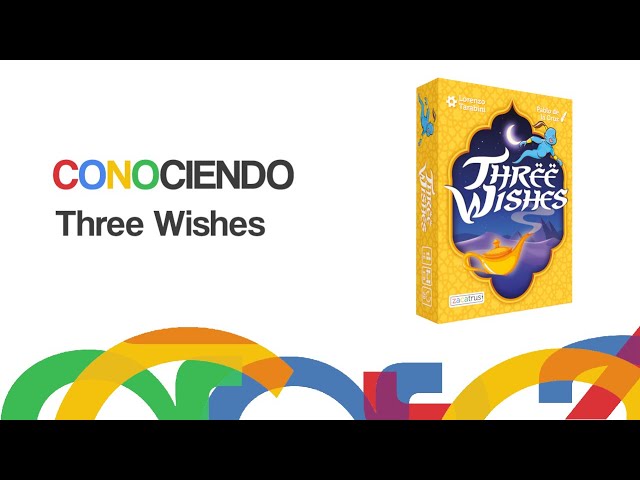 Vídeo relacionado con Three Wishes, Juego de Mesa, Juego de Cartas, 3-8 Jugadores, con Amigos, Familiar, Party, Fiesta, Rápido, Divertido, Risas, Cuentos, Colección de Sets, Edad +6 Años