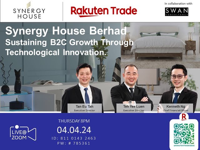 Rakuten Trade Ideas 🎯 Webinar - Synergy House Bhd Q4FY23