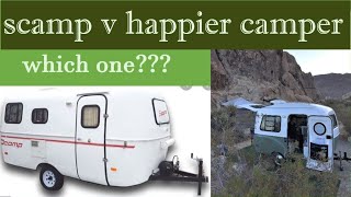 Scamp vs Happier Camper - which tiny fiberglass trailer is the best?