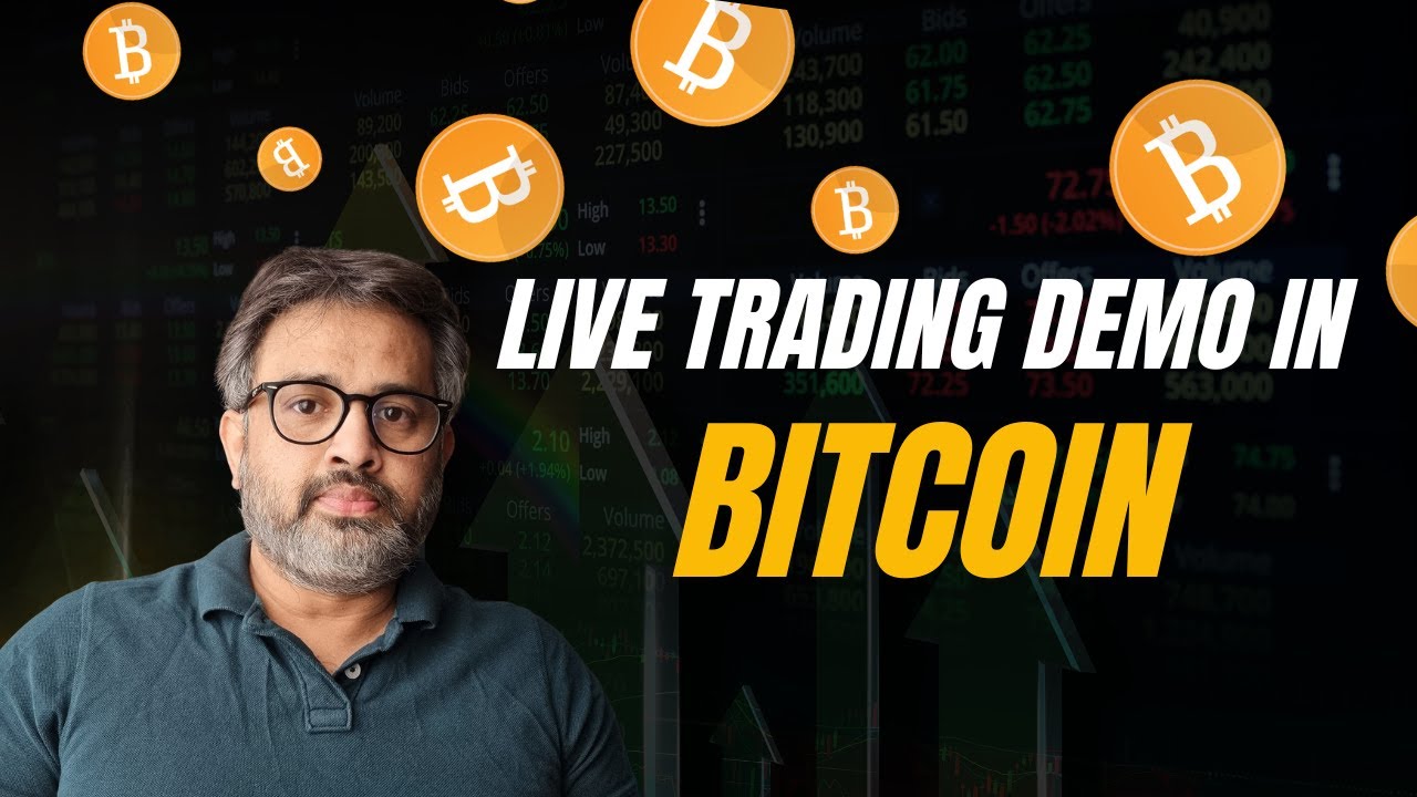 Live trading demo in Bitcoin