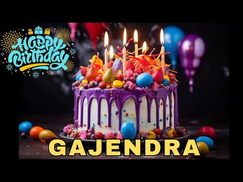 Happy Birthday Gajendra, Birthday Wishes, Birthday Song, Whatsapp Status, Today, hbd
