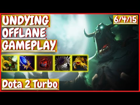 Undying 6/4/15 [OFFLANE] [Gameplay DOTA 2 Turbo] 7.31
