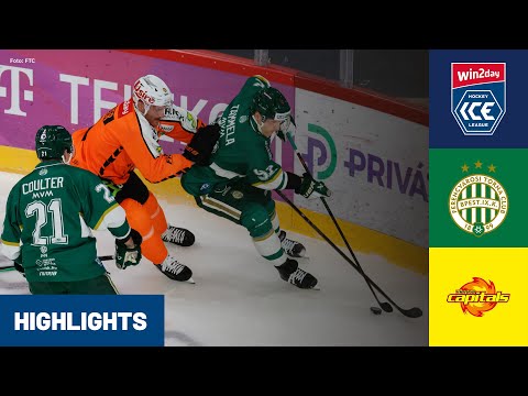 ICE: FTC-Telekom Budapest vs. Vienna Capitals I Highlights