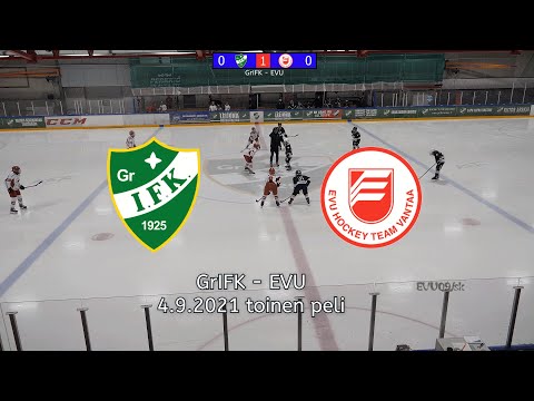 GrIFK -  EVU Toinen peli 4.9.2021  U13