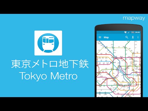 Tokyo Metro Subway Map & Route Video