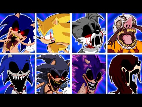 Confronting Yourself HD but Every Turn a Different Character Sings ❰Perfect Hard❙By Me❙Sonic.EXE❱