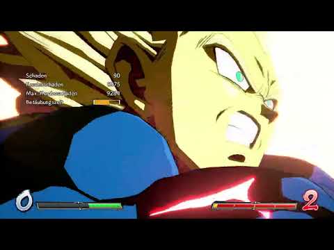 DBFZ Ssj Vegeta,Nappa and A17 team combos
