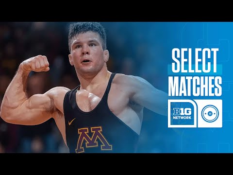 Minnesota at Wisconsin | Select Matches | Big Ten Wrestling | 01/24/2025