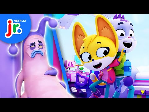 Sam & Kit's SUPER Sticky Situation! | The Creature Cases | Netflix Jr