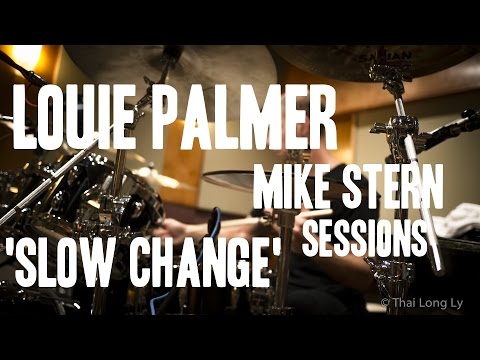 Louie Palmer - 'Slow Change' from Mike Stern Recording Session 2013