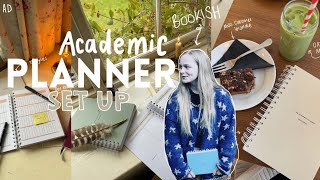 setting up my new academic planner!