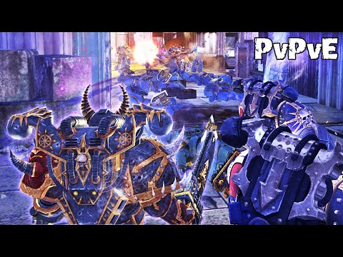 Fleshcrafter joins the Chaos Invasion – AI Bots in Versus ▶ Warhammer 40k - Space Marine (Augmented)