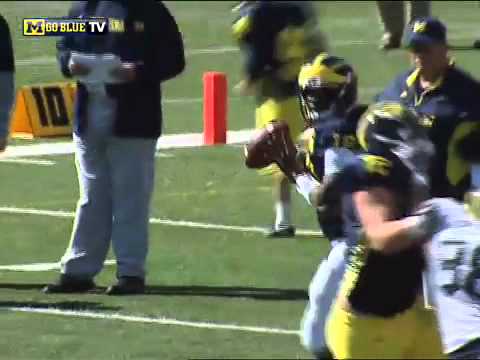 Michigan Football Play of the Day - Mike Martin Interception for Touchdown