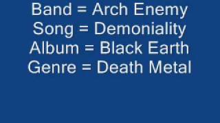 Arch Enemy - Demoniality