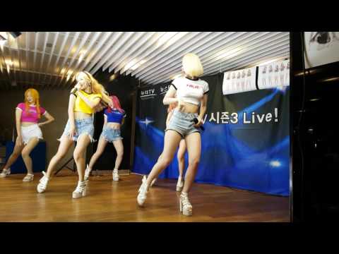 [4K] 20170720 #강남역허브플라자쉼터  #아모르비쥬얼쇼케이스in강남역 아모르 #AMOR #쉐이크잇 #shskeit