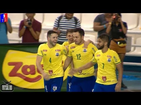 Gols Brasil 8x2 Argentina | Desafio das Américas de Futsal 2018 (25/09/2018)