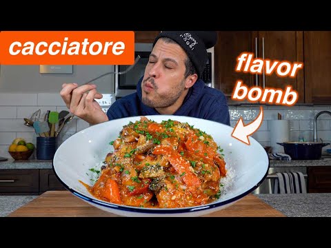 This Chicken CACCIATORE has MAXIMUM Flavour
