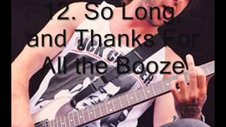 All Time Low Don&#39;t Panic 12  So Long, and Thanks For All the Booze