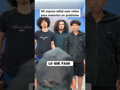 Mi esposo editó este video para hacerme una broma 😡😡 castigue a los niños por su culpa 😭