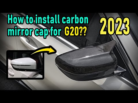 G20 Mirror Cap Installation 2023 - Same For G42/G20/G22/G23/G26/G28/G30/G38/G32/G11/G12/G14/G15/G16