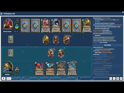 ProGaming - Hearthstone, Control Shaman(319) vs Tempo Rogue(187) by BoarControl and jambre, Ranke...