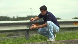 Perigo do guard rail para motociclistas