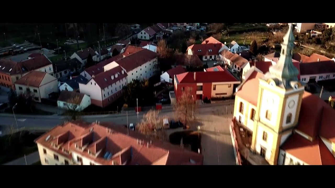 Jižní Morava, výškové záběry