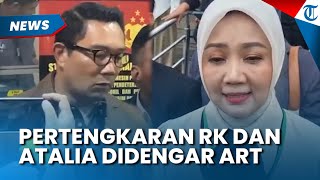 PERTENGKARAN Ridwan Kamil dengan Atalia Didengar ART, Ada Teriakan Keras saat di Rumah
