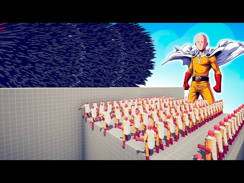 100x SAITAMA + GIANT vs EVERY GOD - TABS | Totally Accurate Battle Simulator 2024