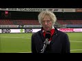 Trainer Gertjan Verbeek van Almere City over de 4-4.