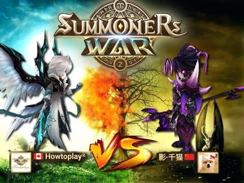 Summoners War : RTA season 9 diary day #2  - Intense  battles between rank 2 & rank 4 - To the top