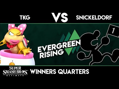 Evergreen Rising #6 - Tra$h Koopa God vs Snickeldorf - Ultimate Winners Quarterfinals