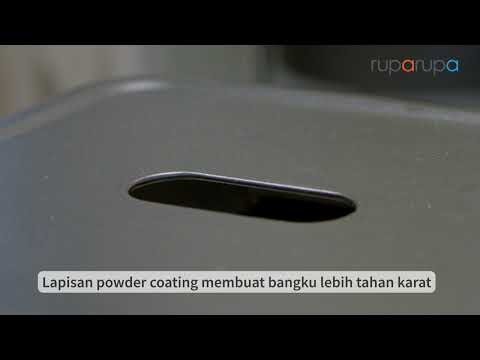 Gambar Informa London Z Bangku Bar Metal - Hitam