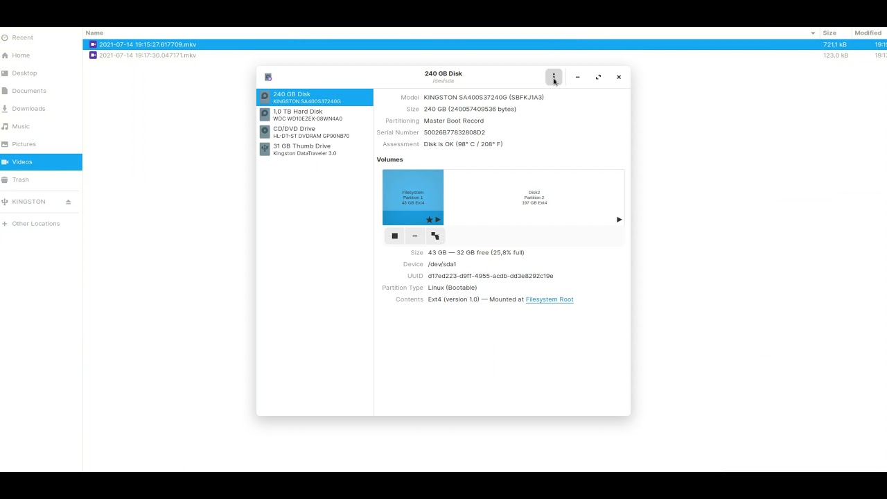 Error unmounting target is busy udiskserrorquark 14 General Help