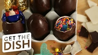 How to Make DIY Kinder Eggs | Get the Dish
