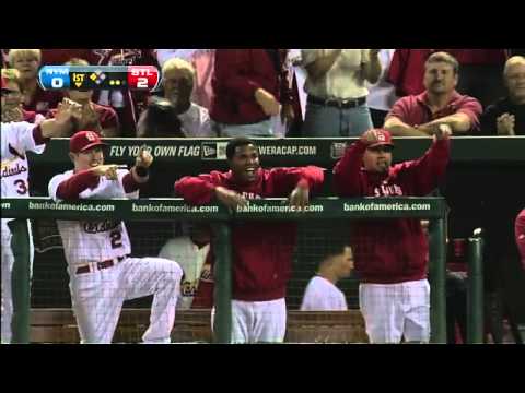 2011/09/21 Freese's two-run triple